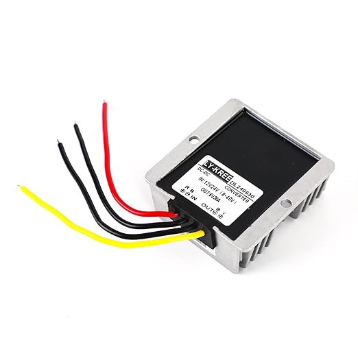 Areyourshop Waterproof 12V/24V to 6V 30A 180W Step Down DC/DC Power Converter