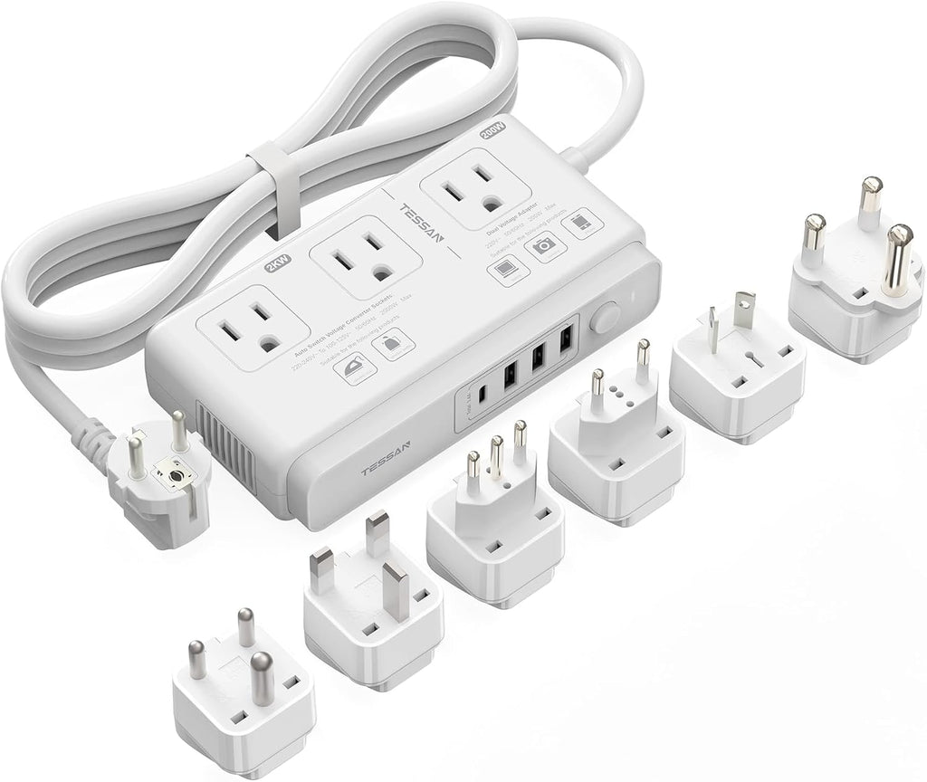 TESSAN 220V to 110V Voltage Converter