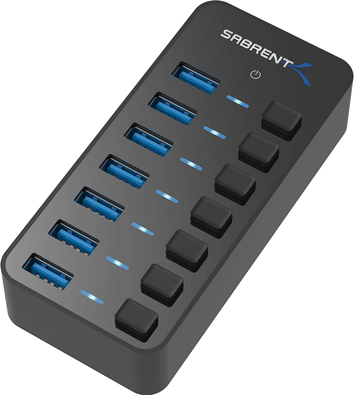 SABRENT 36W 7 Port USB 3.0 Hub