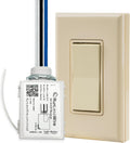 RunLessWire Single Pole Battery-Free DIY Wireless Light Switch Kit 150ft RF