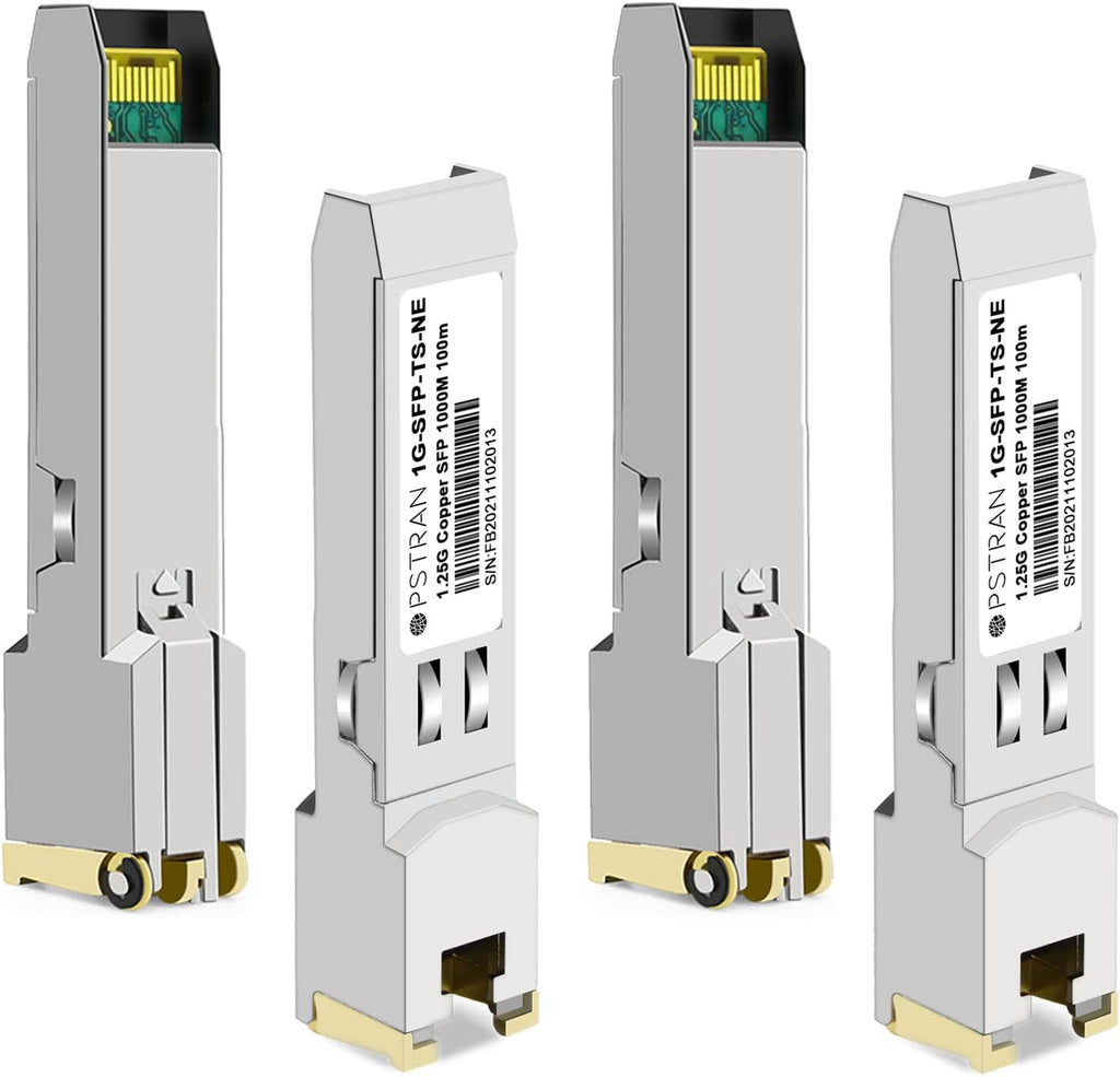 OPSTRAN 1000BASE-T SFP RJ45 Copper Transceiver Module Compatible (4 Pack)