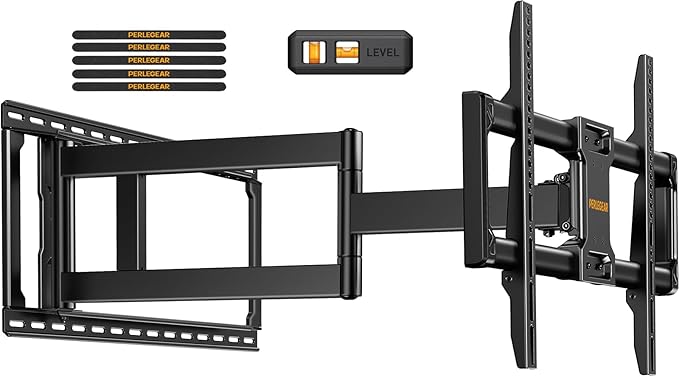 Perlegear Long Arm Full Motion TV Wall Mount