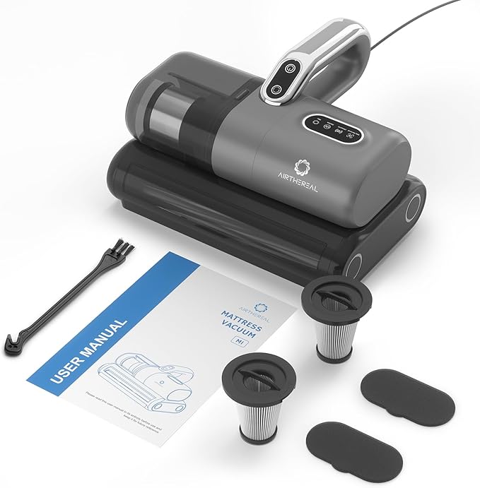 AIRTHEREAL M1 Mattress Vacuum Cleaner, 6 in 1 Bed Vacuum