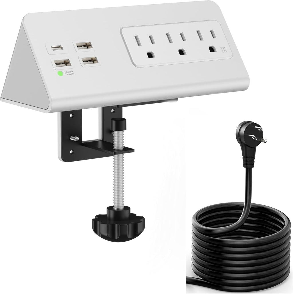 Upgraded Version Edge Mount Power Strip