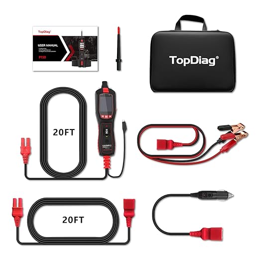 Electrical Tester for 6V-30V Cars, Short Circuit Breaker Finder Tool,