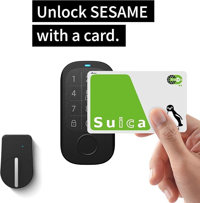 CANDY HOUSE Sesame Touch Pro, Smart Lock, Fingerprint, NFC Card, Vacation Rental