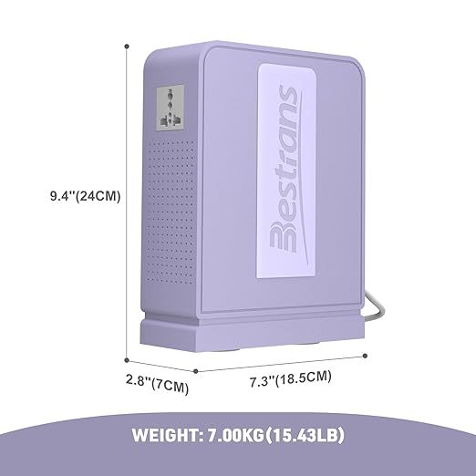 BESTRANS 3000W Step Up Transformer 110v to 220v Converter, Heavy Duty Voltage