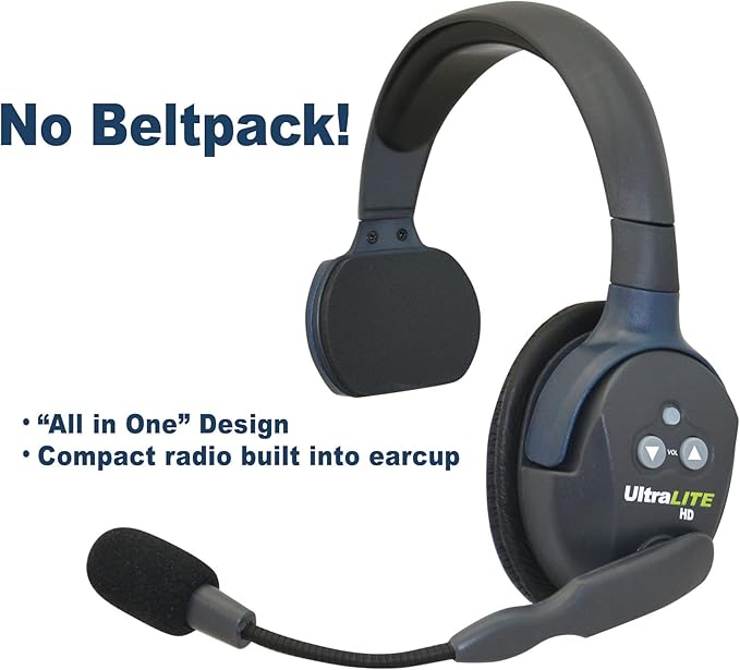 EARTEC ULSR-HD Ultralite HD Single Ear Add-On or Replacement Remote Headset