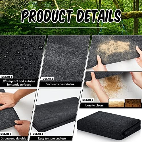 Shed Floor Mat 8.2 x 10.2 ft, PE Backing for Garage, Carport and Workshop