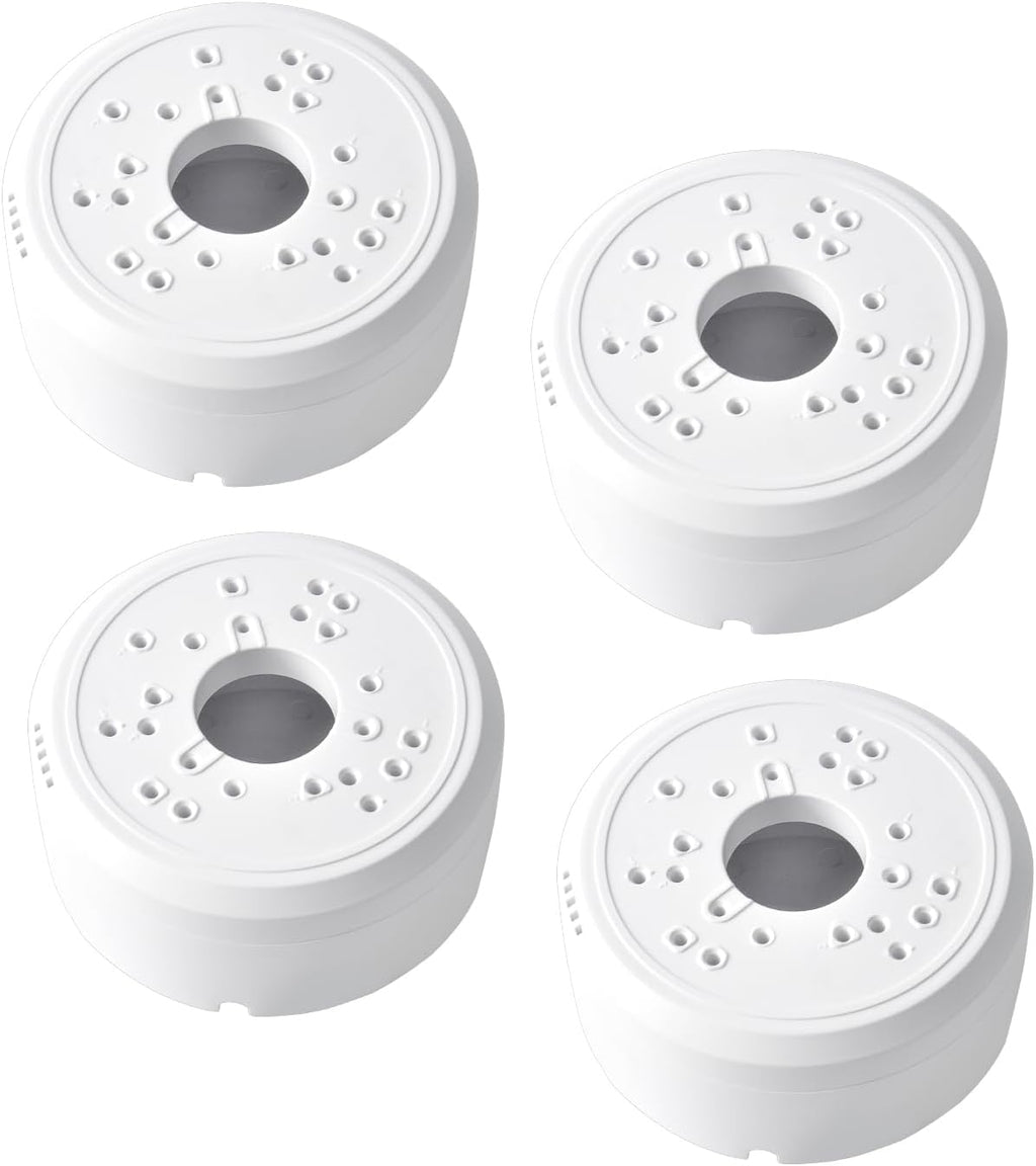 Universal Junction Box for Bullet Security Camera, Dome Camera Junction Box (4pcs)