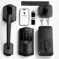 Built-in WiFi Smart Lock with Handle Set, Keyless Entry Front Door Lock Set