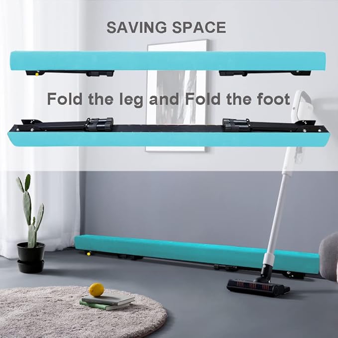 Adjustable&Foldable Gymnastics Balance Beam, 6FT/8ft High-Low Level Floor