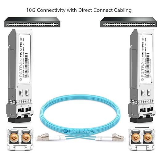 OPSTRAN 10GBASE-SR SFP+ Optical Transceiver Module Compatible (4 Pack)