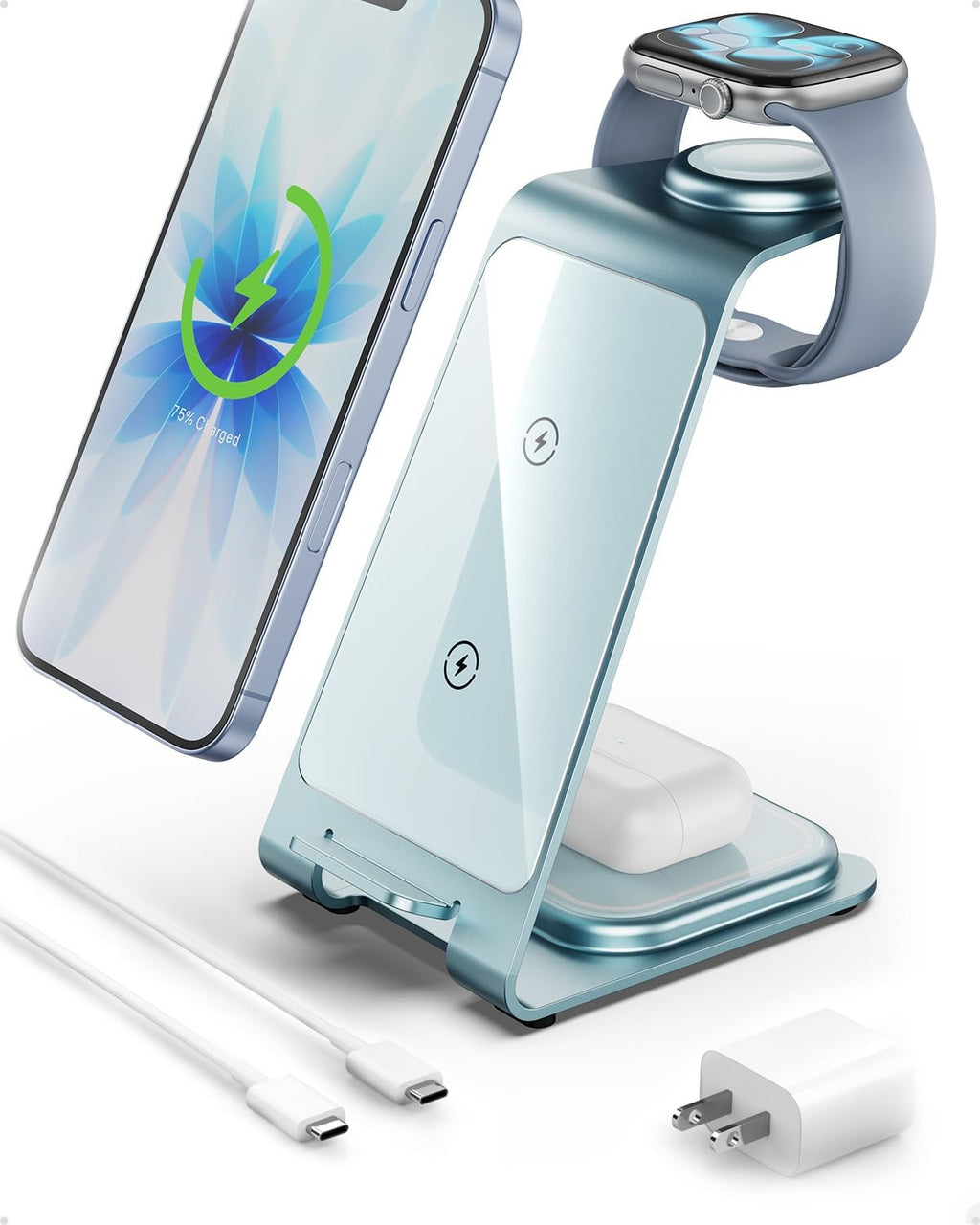 Intoval 3 in 1 Wireless Charging Station