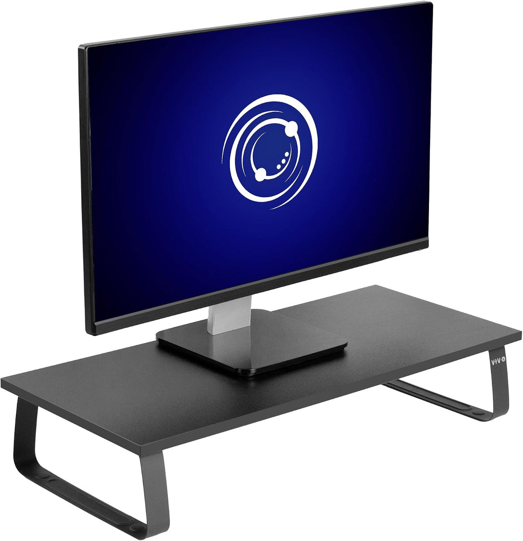 VIVO Monitor and Laptop Stand, 24 inch Desktop Riser, STAND-V000D