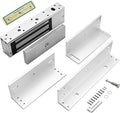 Electric Magnetic Lock with Z and L Bracket 500KG 1200LBS Holding Force