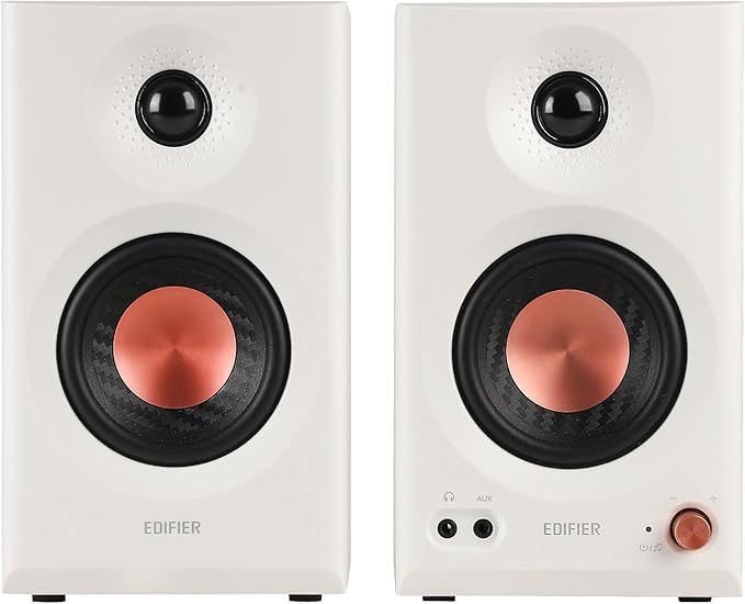 Edifier MR3 Powered Studio Monitor Speakers, Hi-Res Audio Certified Bluetooth