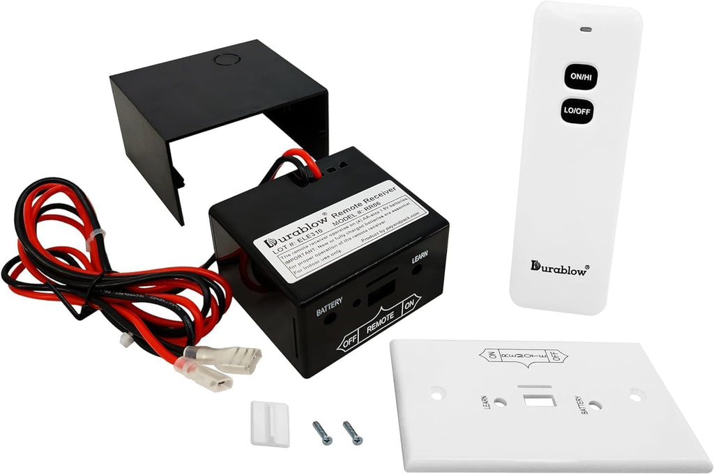 Durablow TS1001 Gas Log/Fireplace On/Off Remote Control Kit