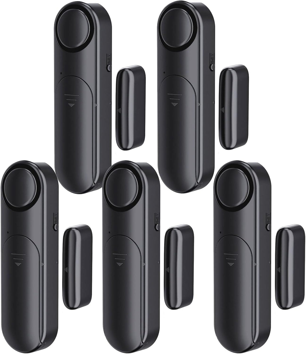 Window and Door Alarm When Opened (5-Pack)