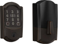 Schlage BE499WB CAM 716 Encode Plus WiFi Deadbolt Smart Lock, Keyless Entry
