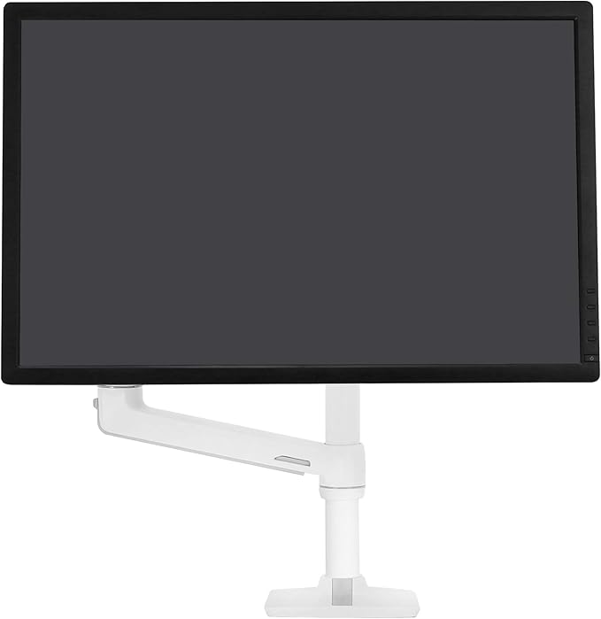 Ergotron – LX Monitor Arm, Single Monitor Desk Mount – fits Flat Curved