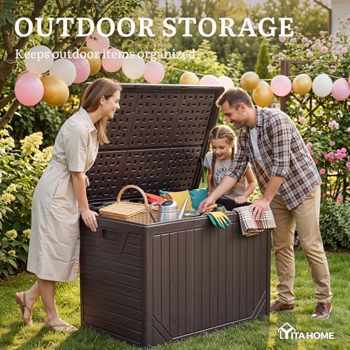 YITAHOME 230 Gallon Extra Large Outdoor Storage Box