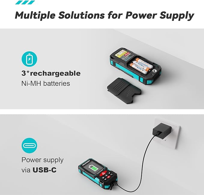 Laser Measurement Tool, MiLESEEY 330Ft Multifunctional Laser Measure