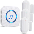 SanJie Door Sensor Chime for Door Opens， Door Entry Chime for