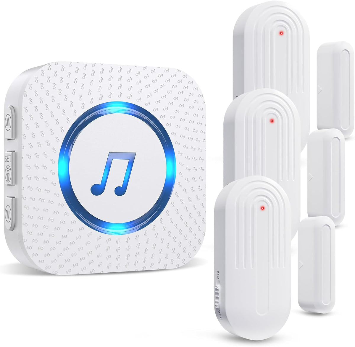 SanJie Door Sensor Chime for Door Opens， Door Entry Chime for