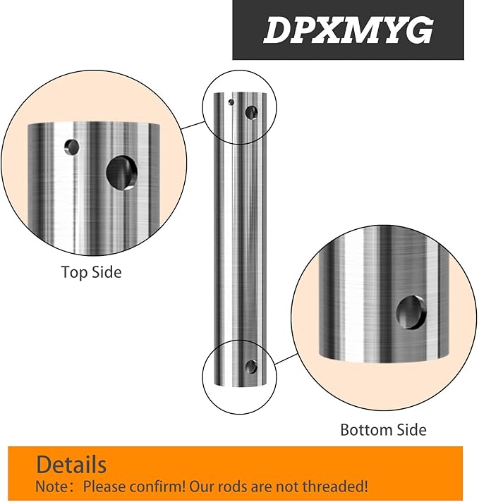 DPXMYG 24 inch Ceiling Fan Downrod