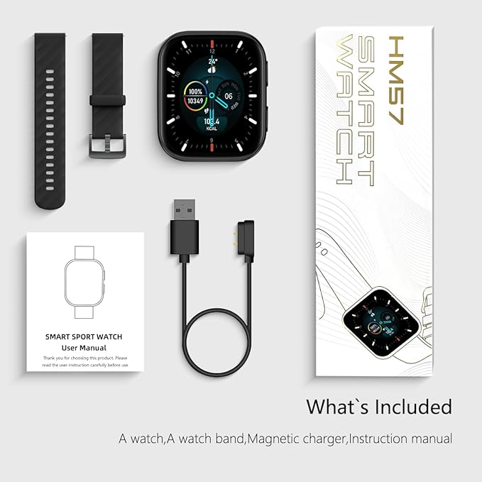 FITVII Health & Fitness Tracker, Smart Watch