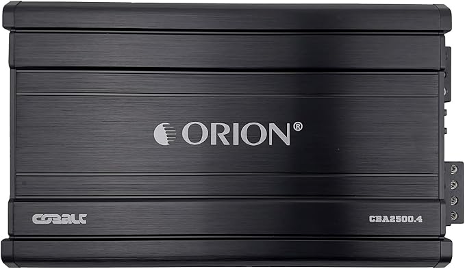 Orion Cobalt Series CBA2500.4 High Efficiency 4-Channel Class A/B Amplifier