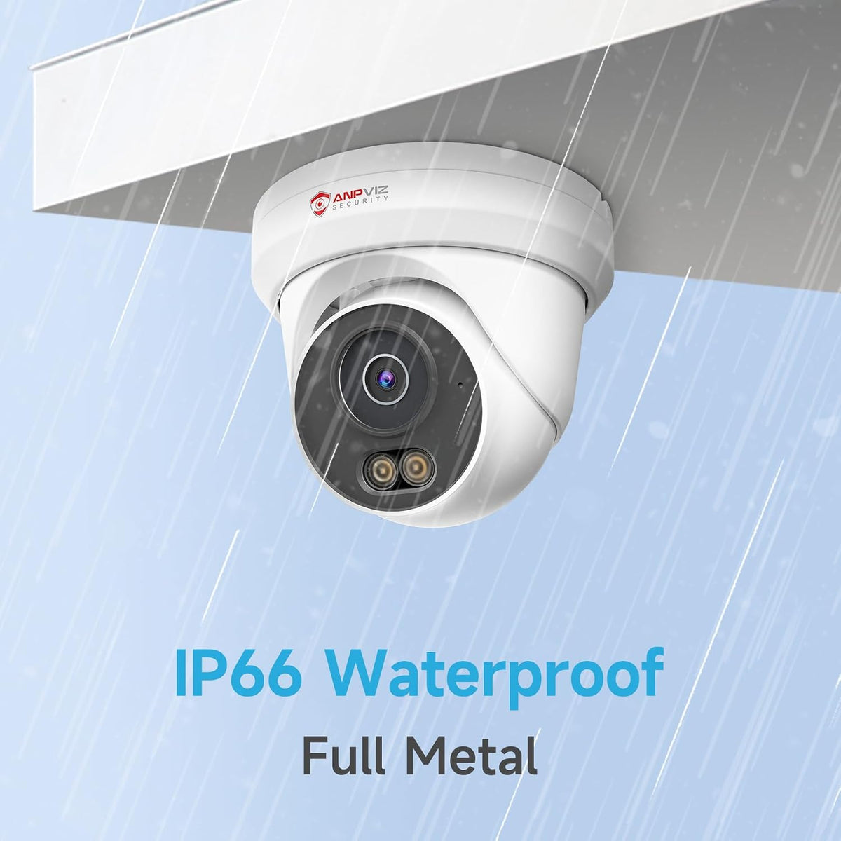anpviz 6mp poe ip camera, 3k full metal, package contents