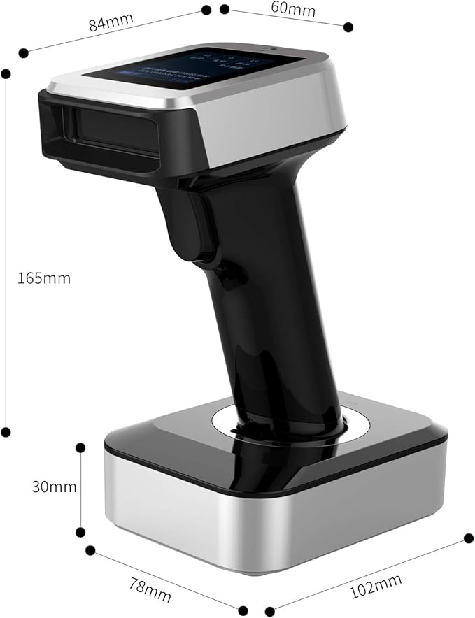 Symcode 2D QR Bluetooth Barcode Scanner