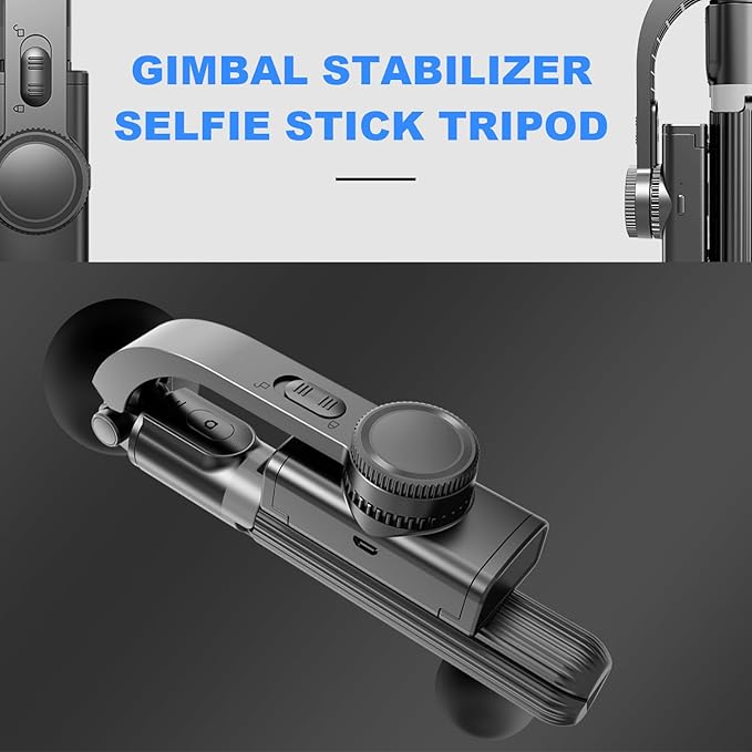 Gimbal Stabilizer for Smartphone ，with Retractable Selfie Stick and