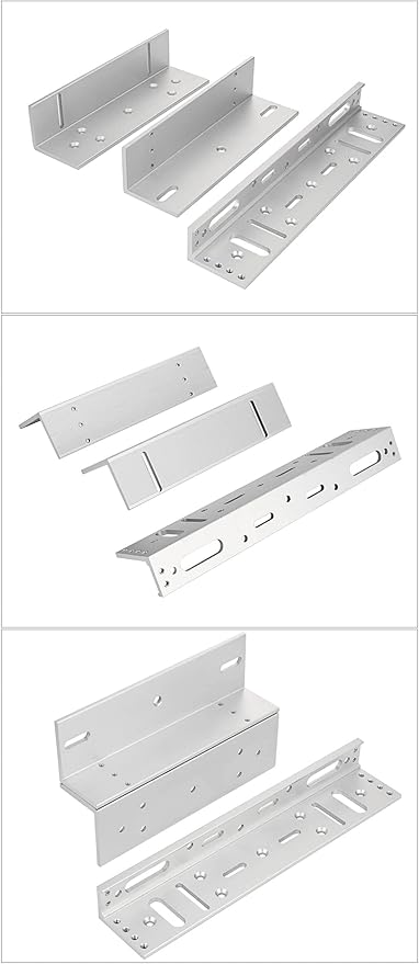 Electric Magnetic Lock with Z and L Bracket 280KG 600LBS Holding Force