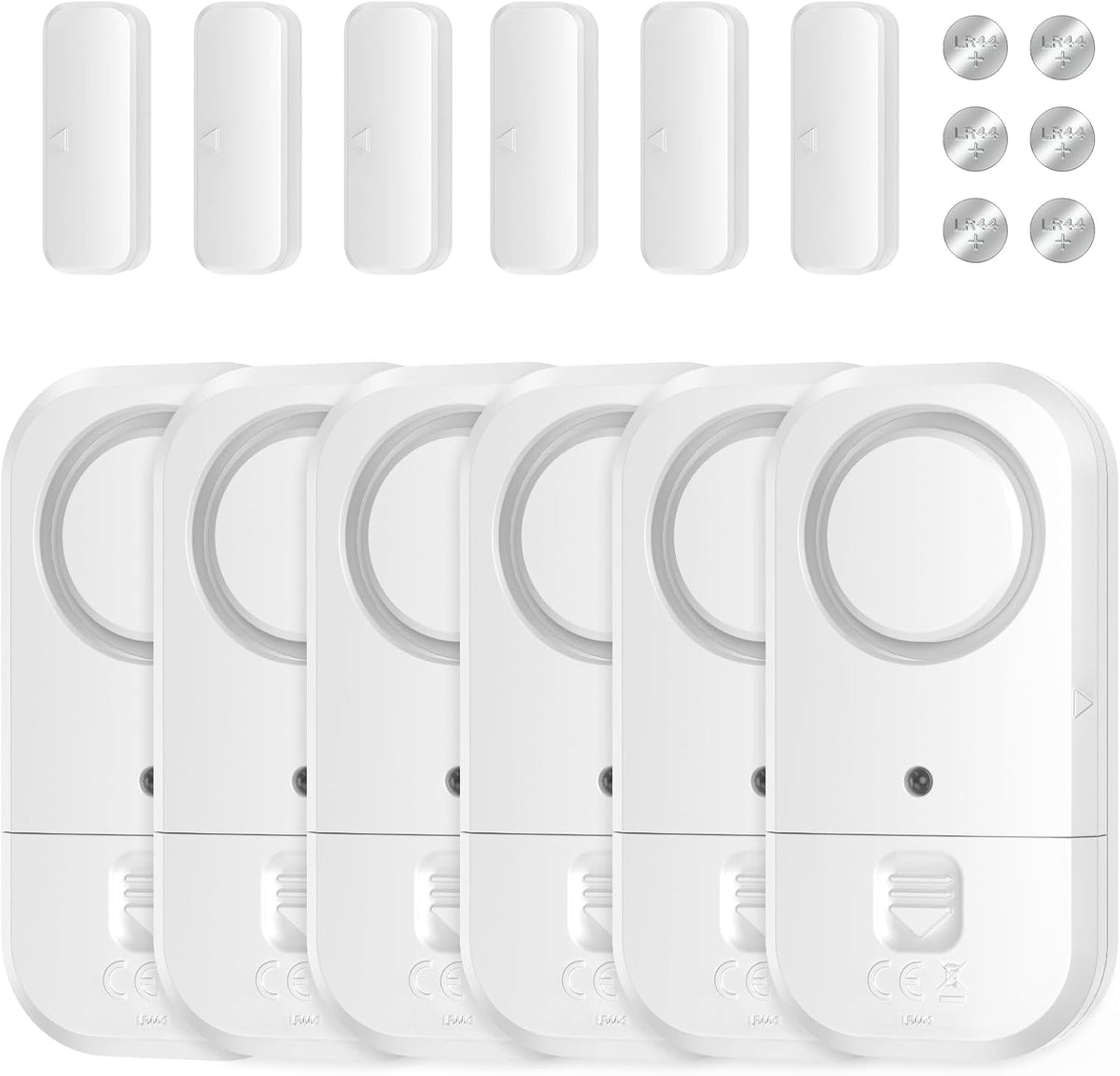ANKOSHUN Door Window Alarm Sensors (6 Pack)