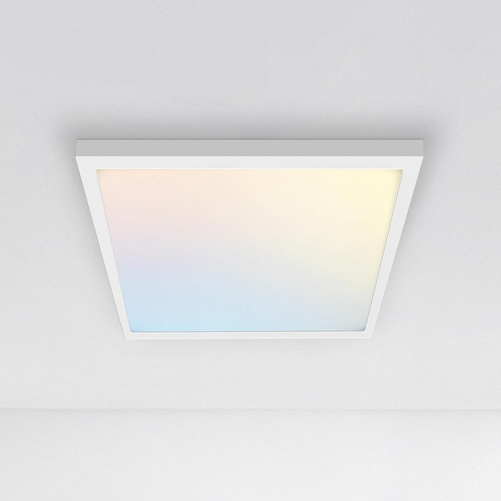 ASD LED 12" Square Flush Mount Ceiling Light Fixture, Low Profile Surface
