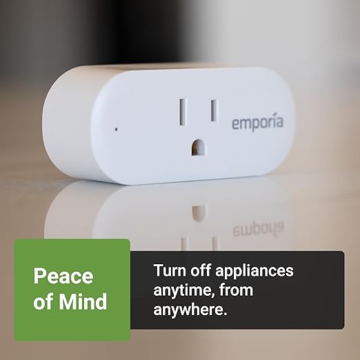 Emporia Energy Monitoring Smart Plug, WiFi Smart Outlet Plug Works (4 Pack)