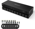 TESmart 8X1 HDMI KVM Switch 8 Port 4K@30Hz, USB2.0 Rackmount KVM (8 Pcs)