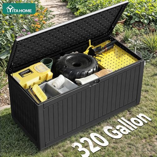 YITAHOME 320 Gallon Extra Large Deck Box