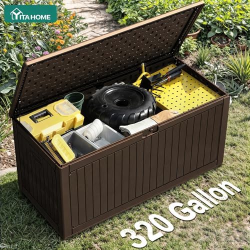 YITAHOME 320 Gallon Extra Large Deck Box