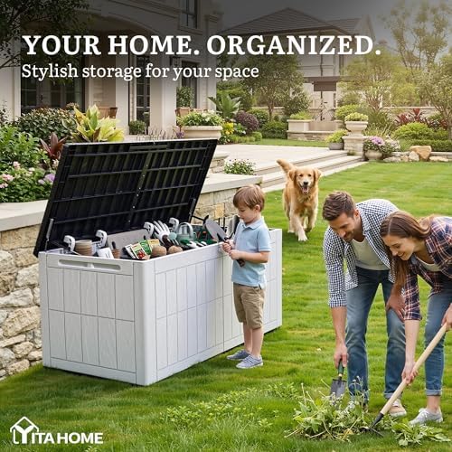 YITAHOME 134 Gallon Large Deck Box