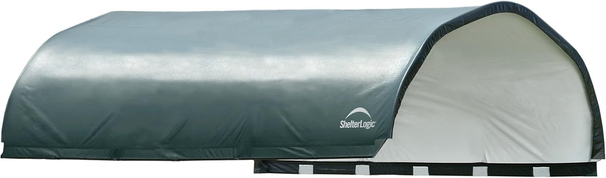 ShelterLogic Standard Replacement Cover 804782-0102, 7.5oz, Green for 51523 12x12 ft. Corral Shelter™(Cover only Does not Include Frame or Corral Panels)