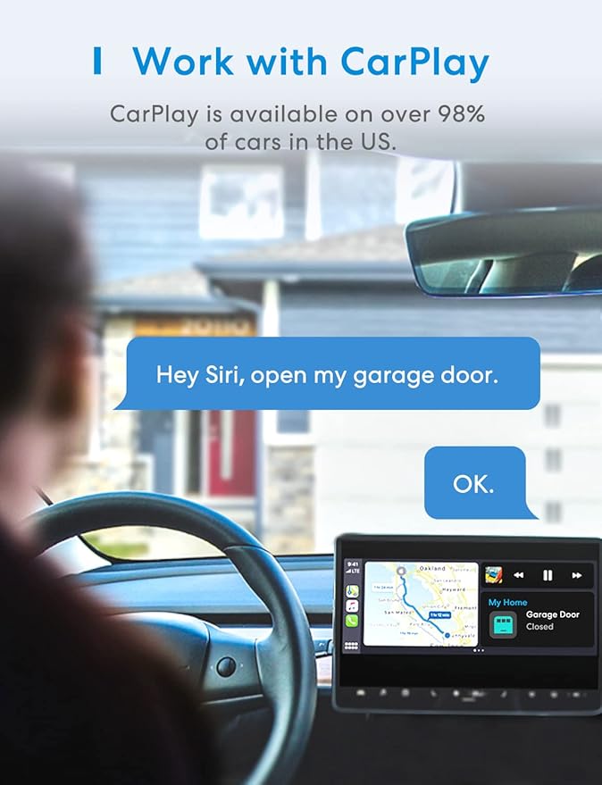meross Smart Garage Door Opener Remote, Compatible