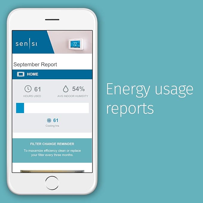 Sensi Smart Thermostat, 100 Years Of Expertise, Data Privacy, Programmable