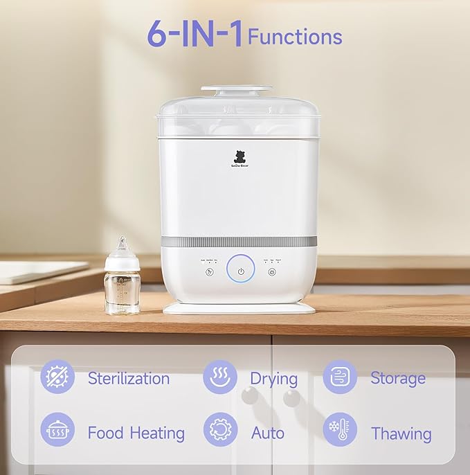 Snow Bear Baby Bottle Sterilizer and Dryer