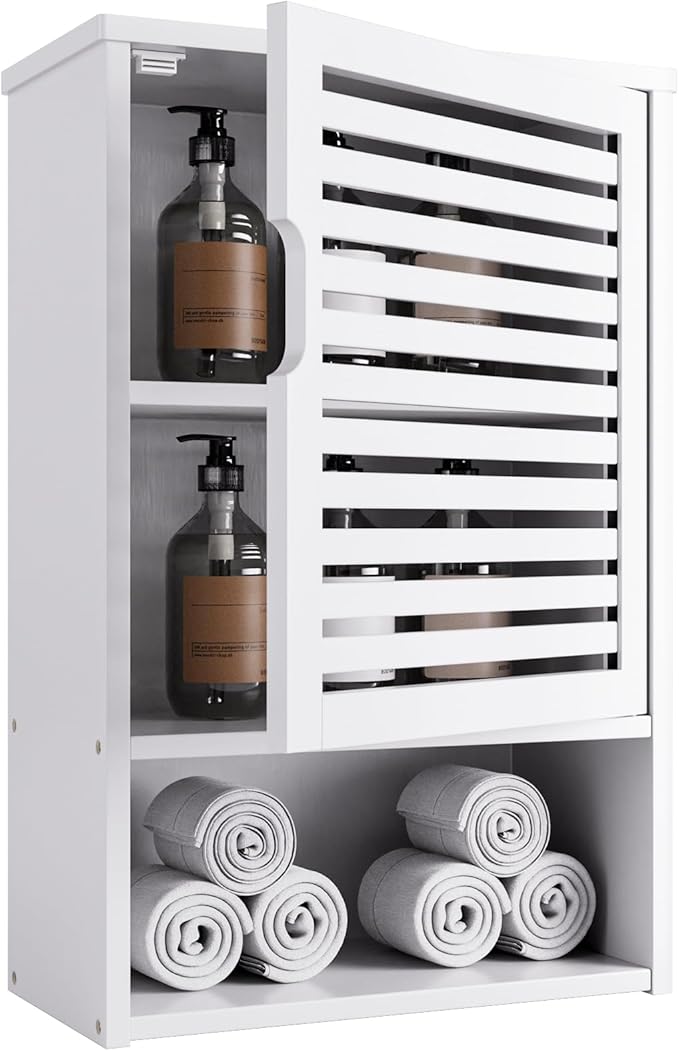 HITNET Bathroom Cabinet Over Toilet, Hanging Cupboard