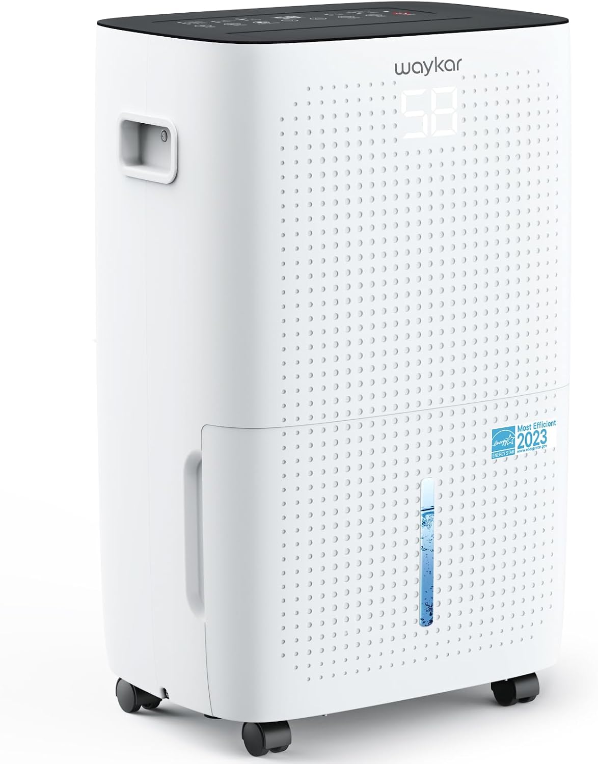 Waykar 150 Pints 7, 000 Sq. Ft Energy Star Dehumidifier