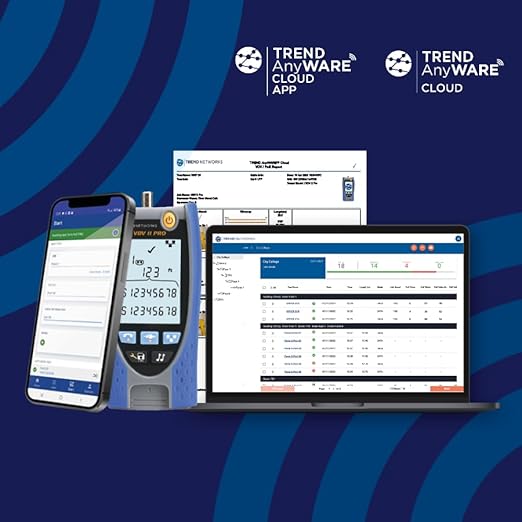 TREND Networks | R158008 | VDV II Plus | Cloud Connected | Voice, Data and
